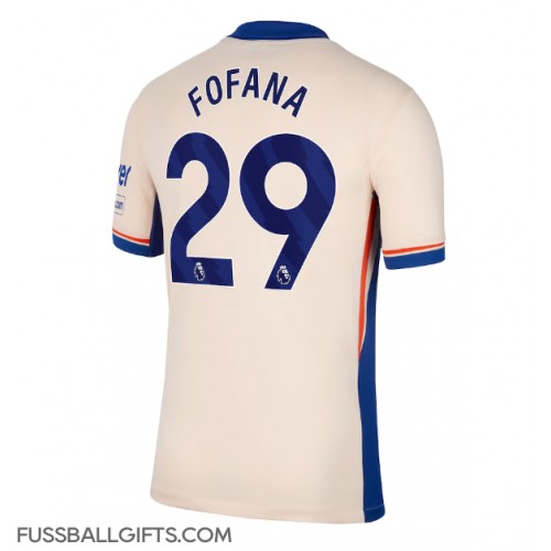 Chelsea Wesley Fofana #29 Fußballbekleidung Auswärtstrikot 2024-25 Kurzarm